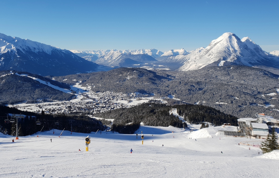 Wintersport Seefeld in Tirol